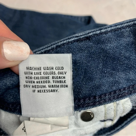 Hudson jeans size 27 Collin flap skinny ankle slightly dark wash - Picture 6 of 12